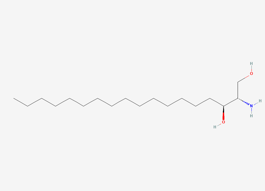 Two-dimensional chemical structure of Safingol