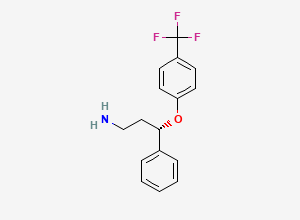 Two-dimensional chemical structure of Seproxetine