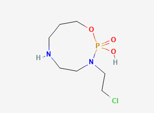 Two-dimensional chemical structure of Cyclophosphamide Related Compound B / Cyclophosphamide EP Impurity D, CAS 158401-52-6