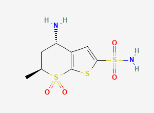 Two-dimensional chemical structure of Dorzolamide EP Impurity D (Free Base), CAS 154154-90-2