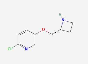 Two-dimensional chemical structure of Tebanicline
