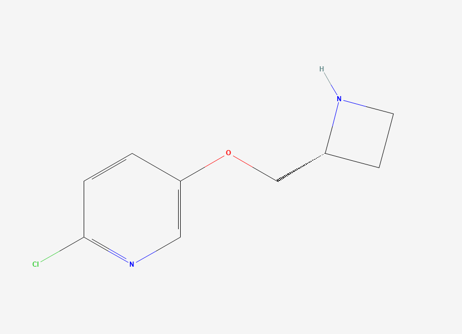 Two-dimensional chemical structure of Tebanicline