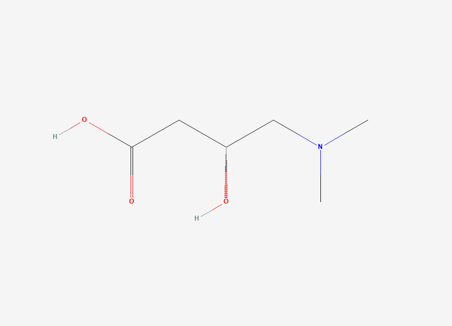 Two-dimensional chemical structure of Norcarnitine