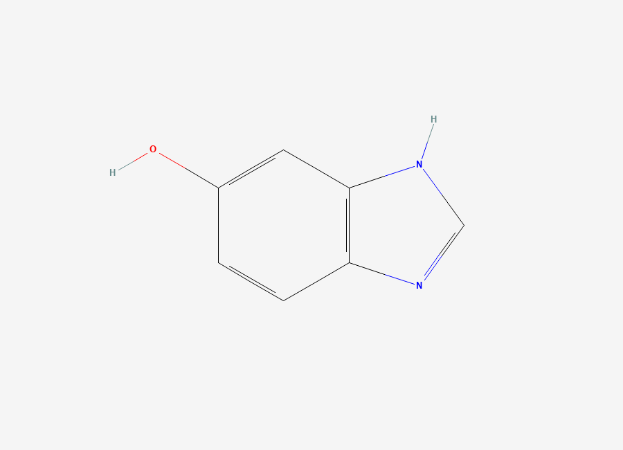 Two-dimensional chemical structure of 5-Hydroxybenzimidazole