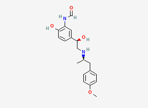 Two-dimensional chemical structure of Arformoterol