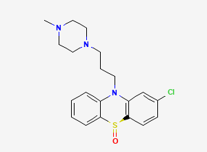 Two-dimensional chemical structure of Prochlorperazine sulfoxide