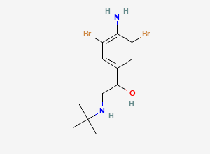 Two-dimensional chemical structure of Brombuterol