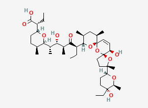 Two-dimensional chemical structure of Salinomycin