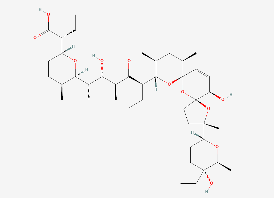 Two-dimensional chemical structure of Salinomycin