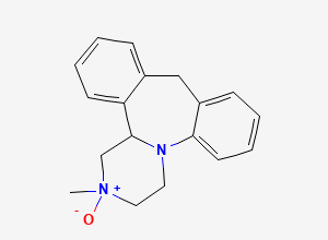 Two-dimensional chemical structure of Mianserin N-Oxide, CAS 62510-46-7