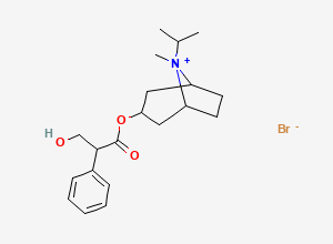 Two-dimensional chemical structure of Ipratropii bromidum