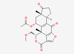 Two-dimensional chemical structure of Wortmannin