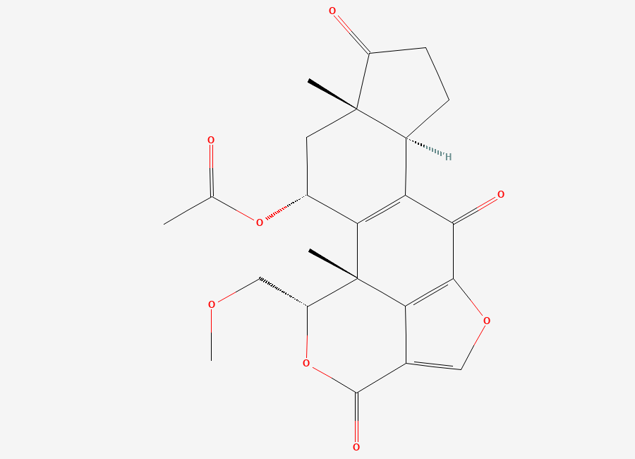 Two-dimensional chemical structure of Wortmannin