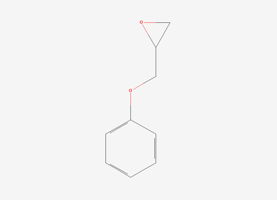 Two-dimensional chemical structure of Phenyl glycidyl ether