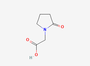 Two-dimensional chemical structure of Piracetam EP Impurity D, CAS 53934-76-2
