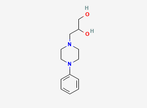 Two-dimensional chemical structure of Dropropizine