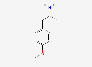 Two-dimensional chemical structure of Formoterol EP Impurity G (free base ), CAS 64-13-1