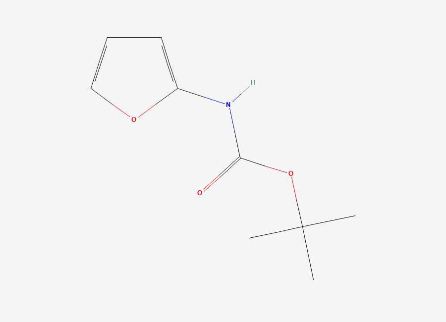 Two-dimensional chemical structure of tert-butyl N-(furan-2-yl)carbamate