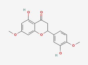 Two-dimensional chemical structure of Persicogenin