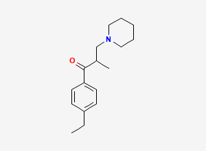 Two-dimensional chemical structure of Eperisone, CAS 64840-90-0