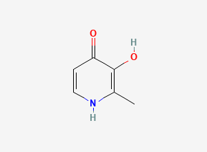 Two-dimensional chemical structure of N-Desmethyl Deferiprone, CAS 17184-19-9