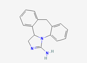 Two-dimensional chemical structure of Epinastine, CAS 80012-43-7