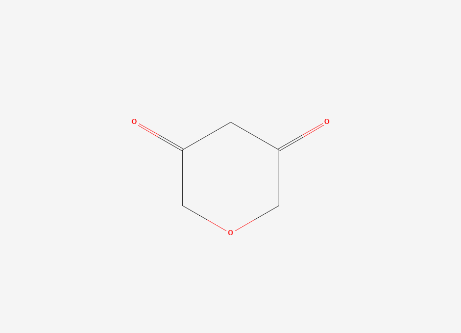 Two-dimensional chemical structure of 2H-pyran-3,5(4H,6H)-dione