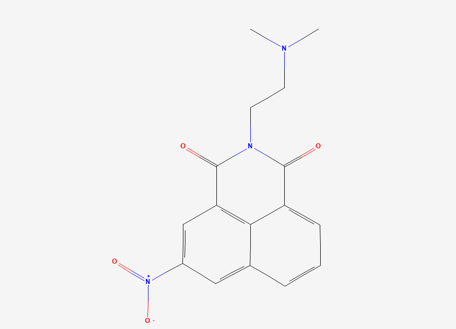 Two-dimensional chemical structure of Mitonafide