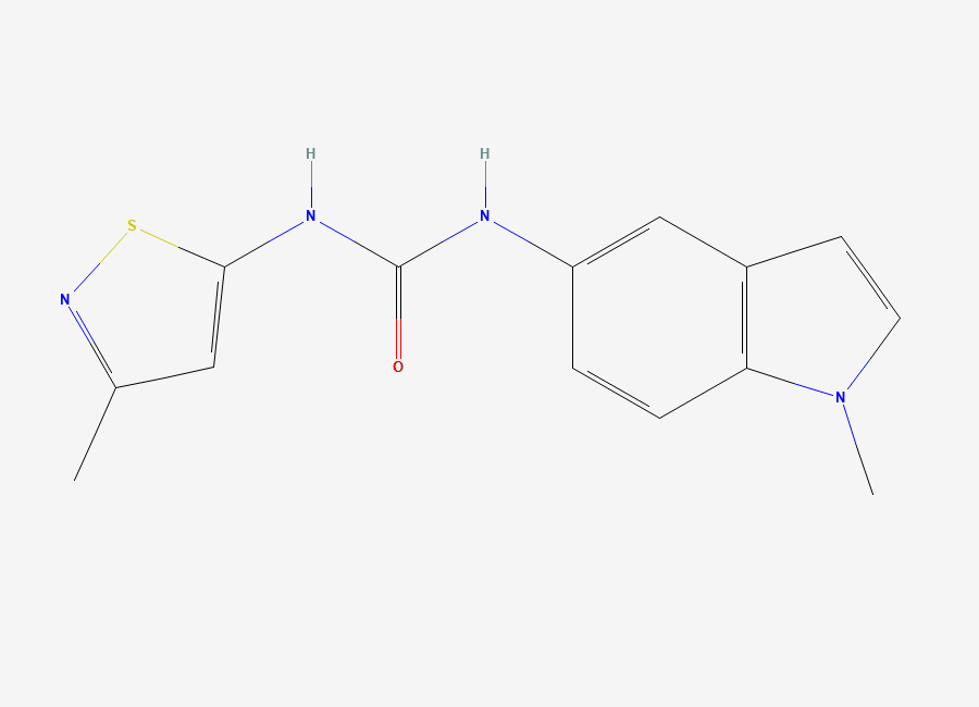 Two-dimensional chemical structure of SB 204741