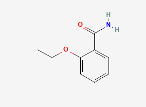 Two-dimensional chemical structure of 2-ethoxybenzamide (Sildenafil Inhouse Impurity), CAS 938-73-8