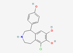 Two-dimensional chemical structure of Fenoldopam, CAS 67227-56-9