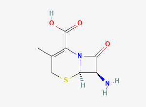 Two-dimensional chemical structure of Cefalexin EP Impurity B (Free Base), CAS 22252-43-3