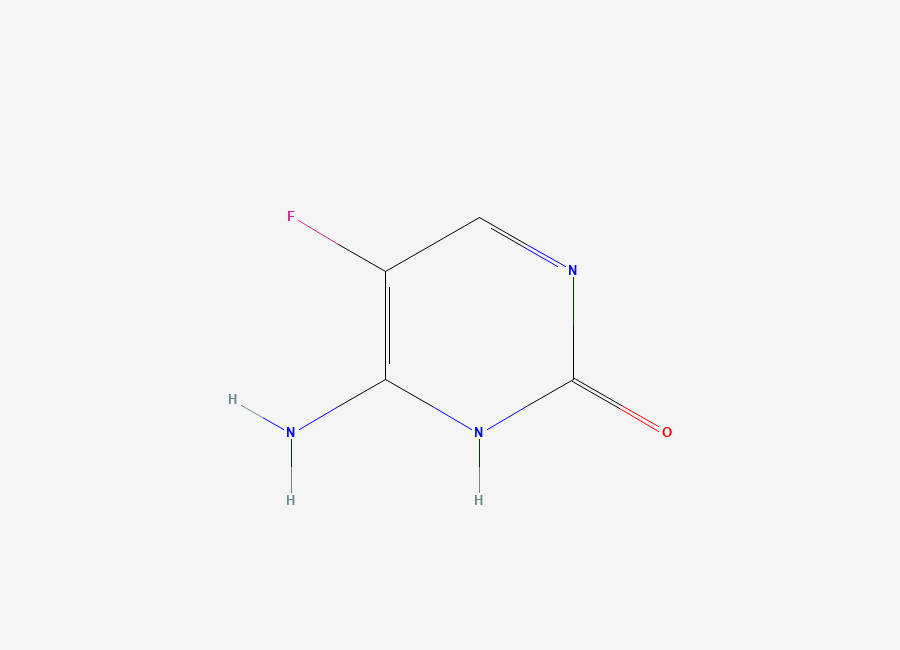 Two-dimensional chemical structure of Emtricitabine 5-Fluoro Cytosine, CAS 2022-85-7