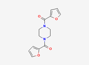 Two-dimensional chemical structure of Terazosin EP Impurity M, CAS 31350-27-3