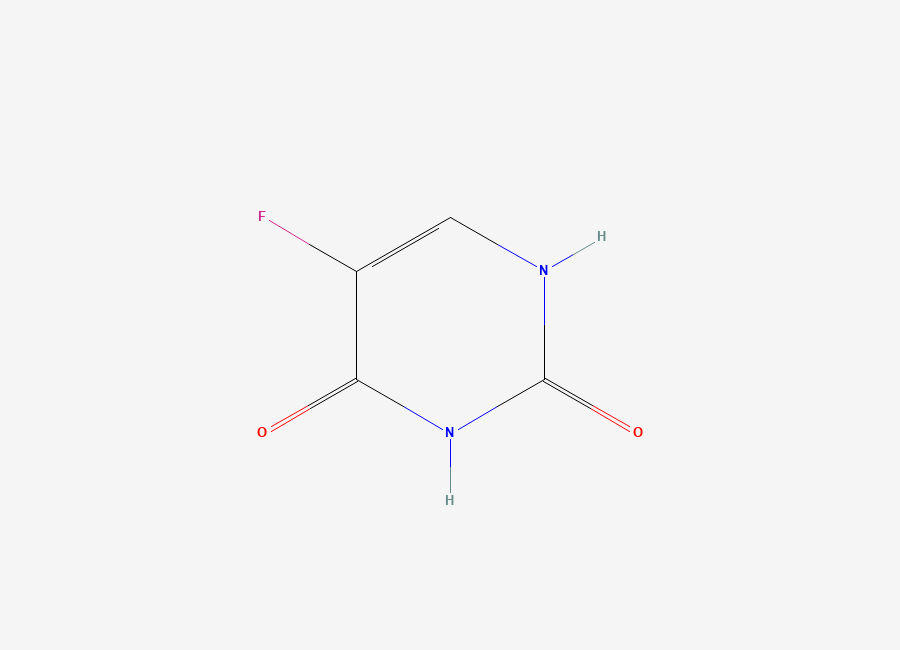 Two-dimensional chemical structure of Emtricitabine IP Impurity F, CAS 51-21-8
