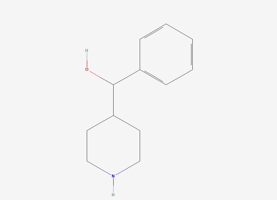 Two-dimensional chemical structure of Phenyl-piperidin-4-yl-methanol