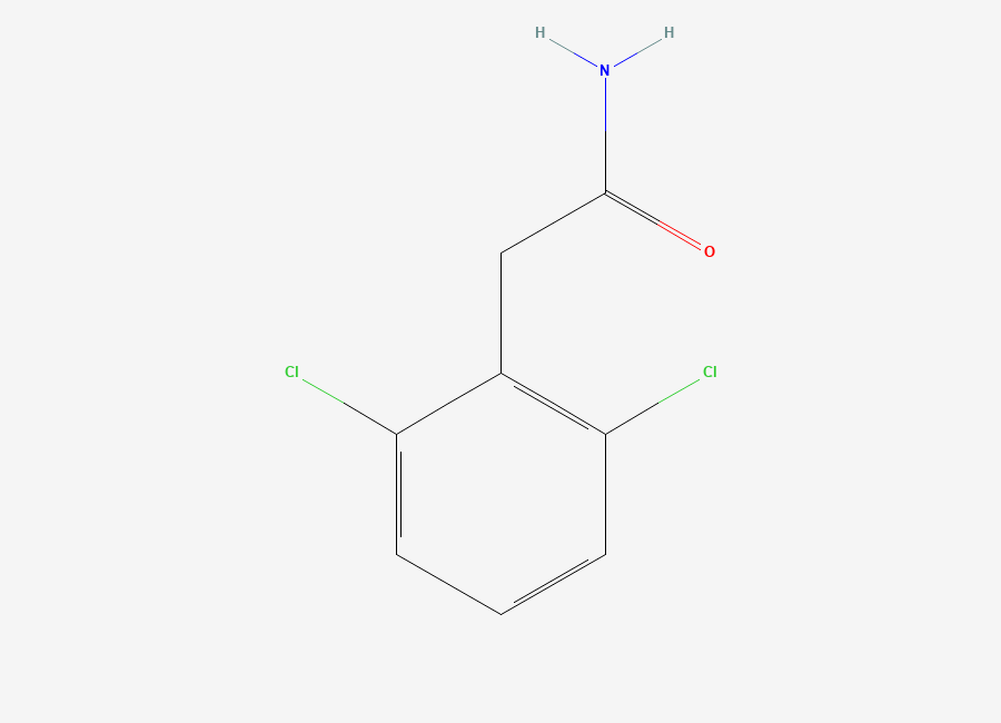 Two-dimensional chemical structure of 2-(2,6-Dichlorophenyl)acetamide