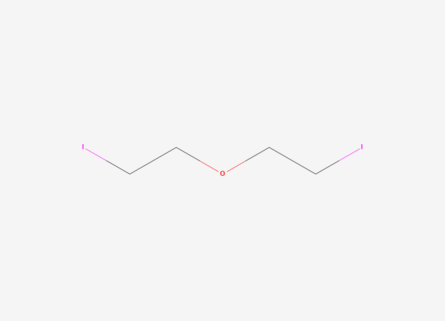 Two-dimensional chemical structure of 1-Iodo-2-(2-iodoethoxy)ethane