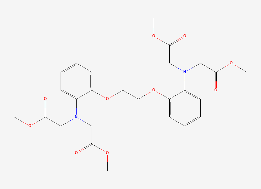 Two-dimensional chemical structure of BAPTA Tetramethyl ester