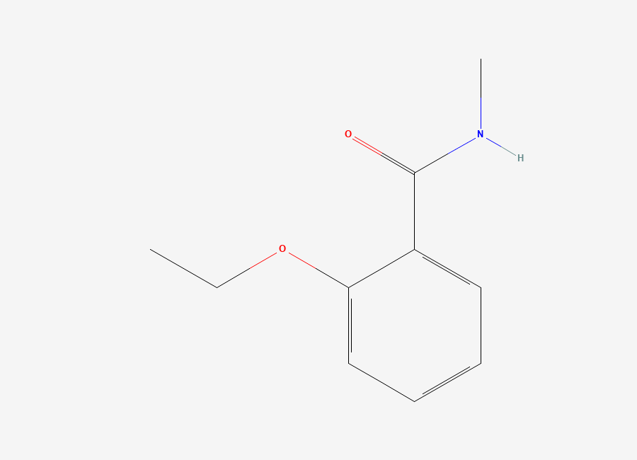 Two-dimensional chemical structure of 2-ethoxy-N-methylbenzamide