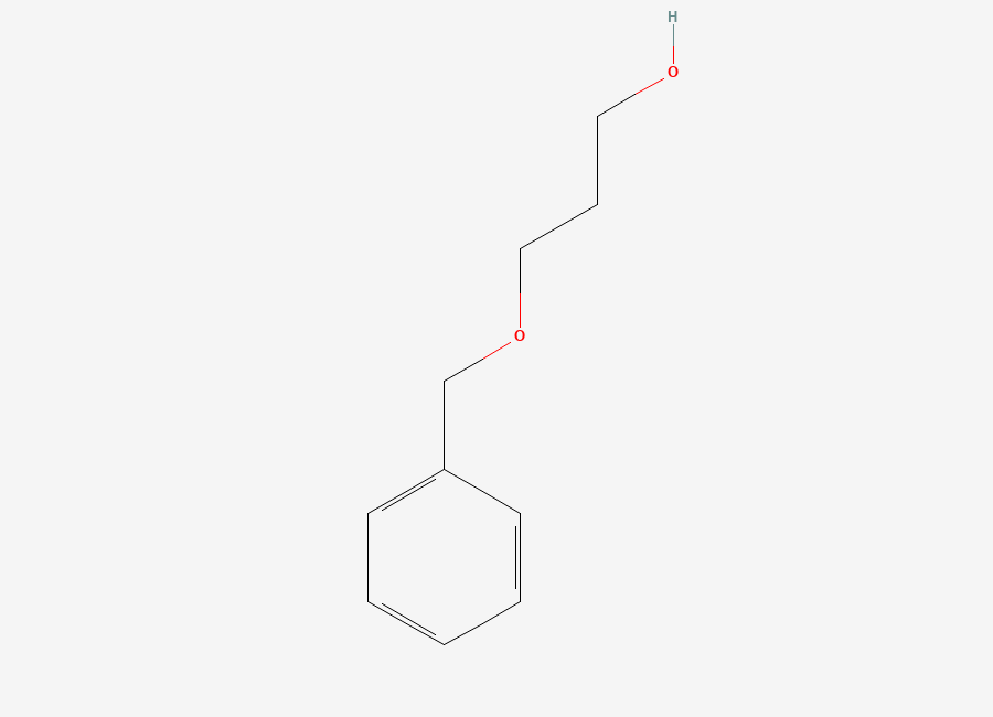 Two-dimensional chemical structure of 3-Benzyloxy-1-propanol