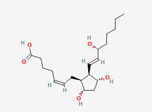Two-dimensional chemical structure of 15-epi-15-F2t-IsoP