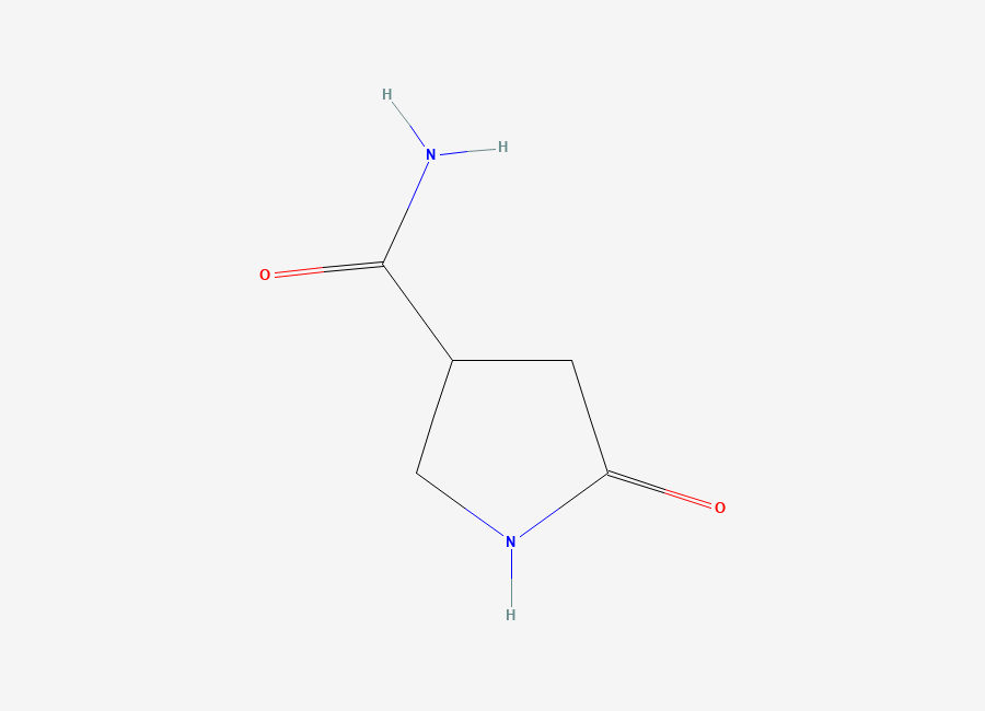 Two-dimensional chemical structure of 5-Oxopyrrolidine-3-carboxamide