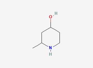 Two-dimensional chemical structure of 2-Methylpiperidin-4-ol
