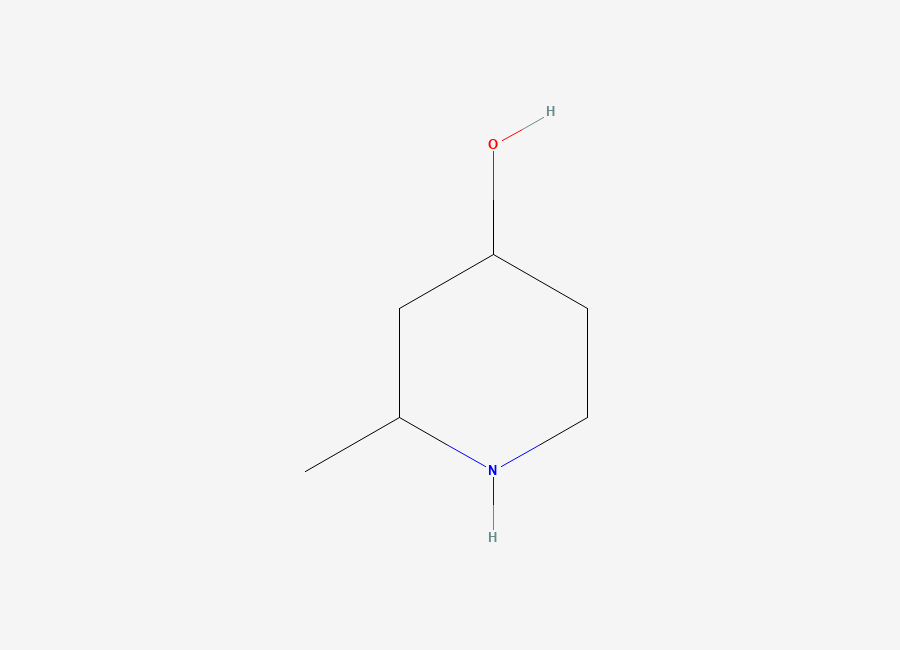 Two-dimensional chemical structure of 2-Methylpiperidin-4-ol