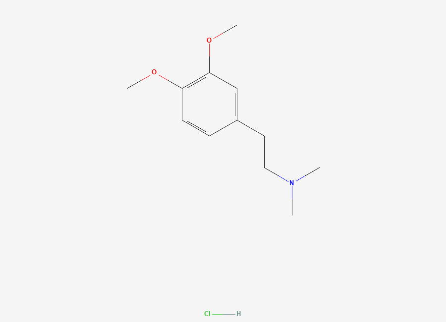 Two-dimensional chemical structure of Verapamil EP Impurity C (HCl Salt), CAS 51012-67-0
