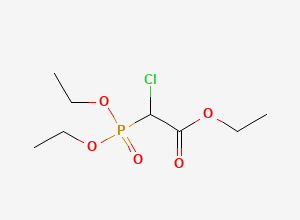Two-dimensional chemical structure of Triethyl 2-chloro-2-phosphonoacetate