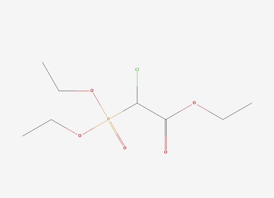 Two-dimensional chemical structure of Triethyl 2-chloro-2-phosphonoacetate