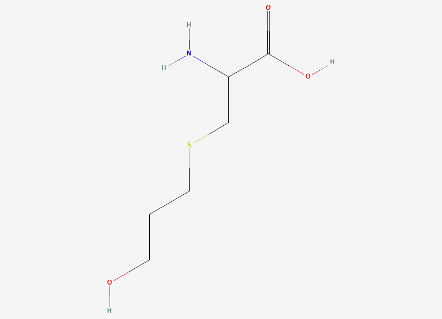 Two-dimensional chemical structure of S-(3-Hydroxypropyl)cysteine