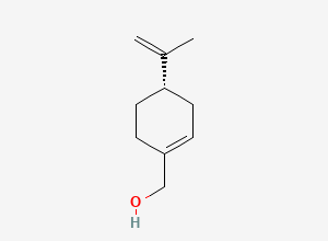 Two-dimensional chemical structure of Perilla alcohol